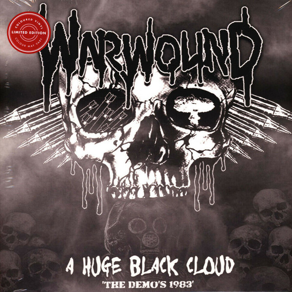 (image for) Warwound - A Huge Black Cloud: 1983 Demos LP (Clear Vinyl)